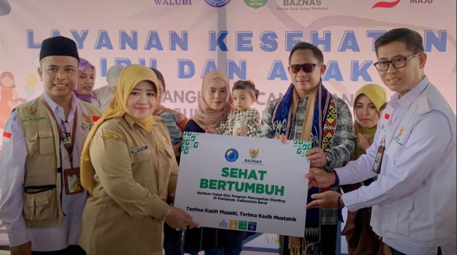 Kadiskes Terima Paket Bantuan Makanan Bergizi, Wujud Sinergitas Antarlini Dalam Menurunkan Angka Stunting di Kalimantan Barat